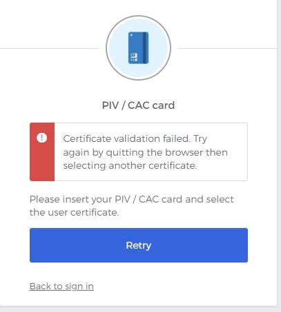 smart card cannot be used|smart card certificate validation failed.